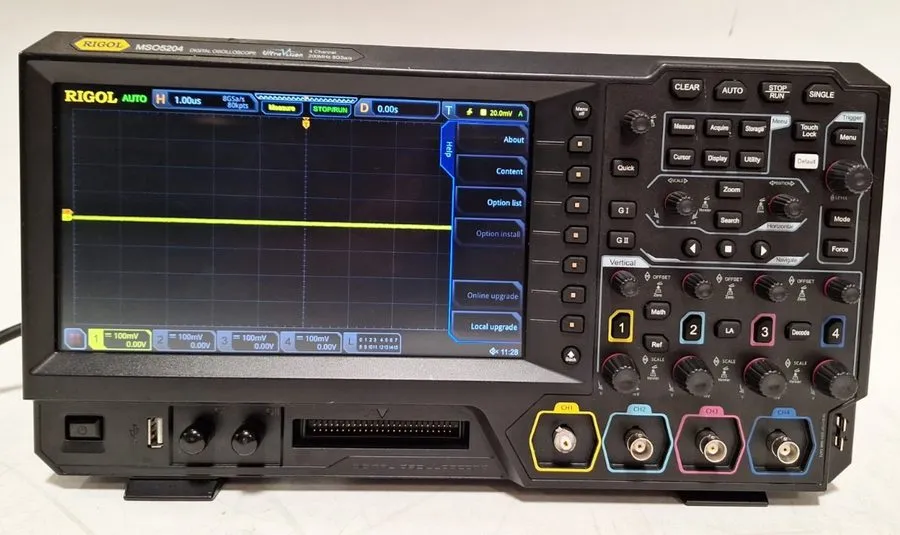 Осциллограф RIGOL digital oscilloscope MSO5204 4-channel 200MHz