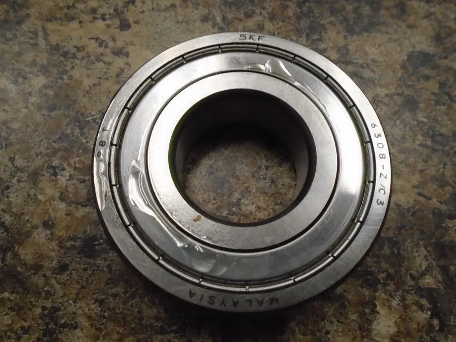 Подшипник SKF 6308-Z/C3 BEARING 40X90X23 OPEN SIDE METAL SHEILD OTHER SIDE A120