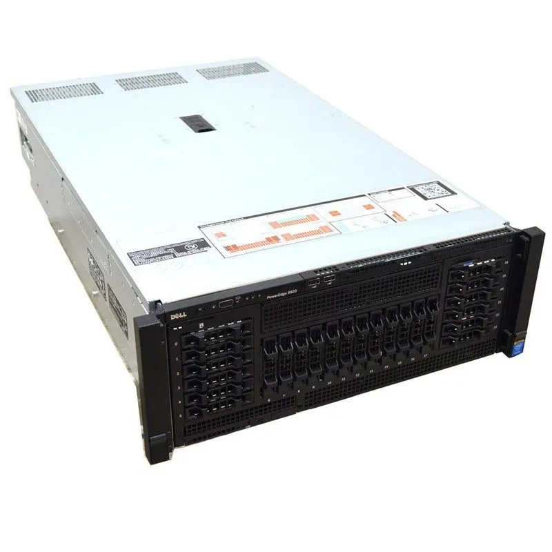 Сервер Dell PowerEdge R920 24 SFF 4x E7-8891 v2 3.2GHz =40 Cores 1024GB H730P EN