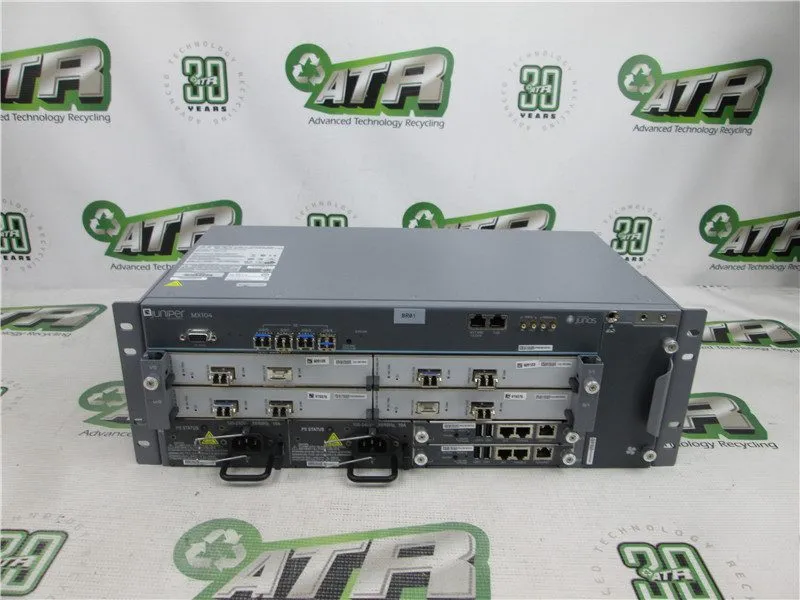 Маршрутизатор Juniper MX104 Router Dual RE 4x MIC 10G XFP Good Condition