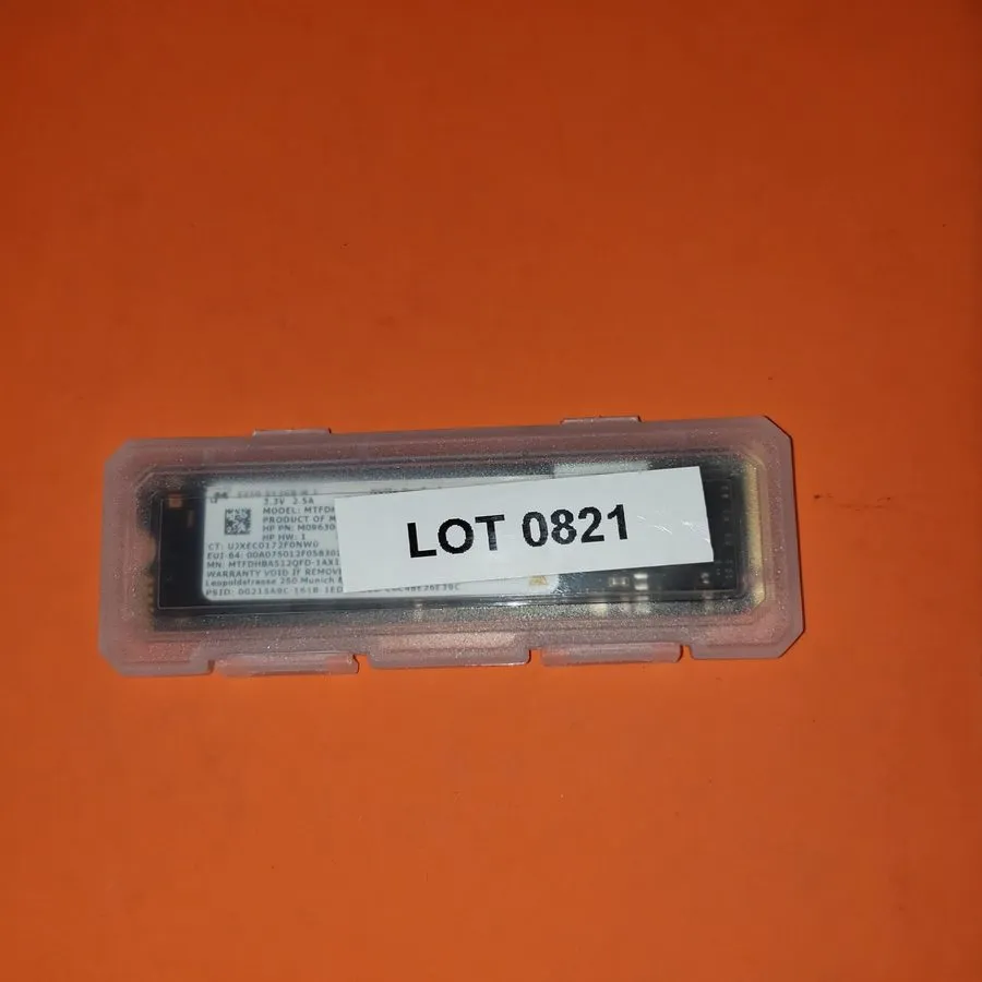 SSD-накопитель Micron 2210 512GB MTFDHBA512QFD NVMe M.2 SSD's (71%-75% Health)