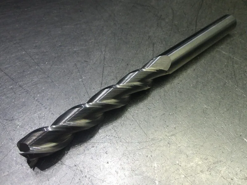 Режущий инструмент GWS 1/2" 3 Flute Carbide CR Endmill 1/2" Shank .12" R 3505003