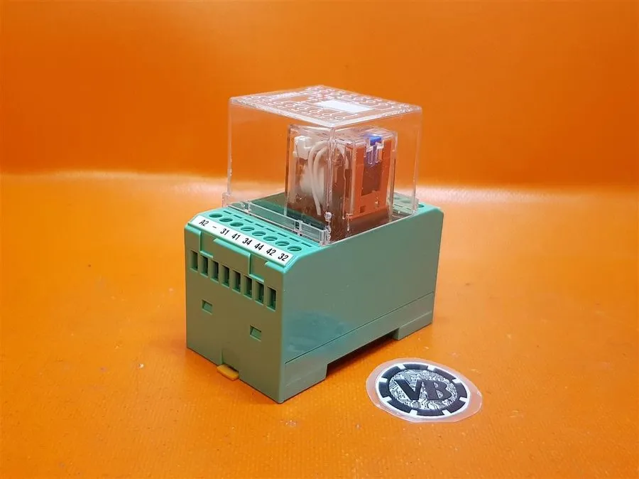 Колодка реле PHOENIX CONTACT EMG 45-RELS/IR1-G 24 Relay Socket Omron MY4IN1 2950 — фото лота 2