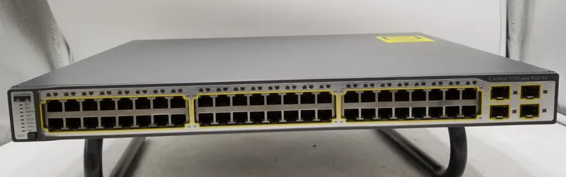 Коммутатор Cisco Catalyst WS-C3750V2-48PS-S 48-Port PoE Switch WS-C3750-48PS-S