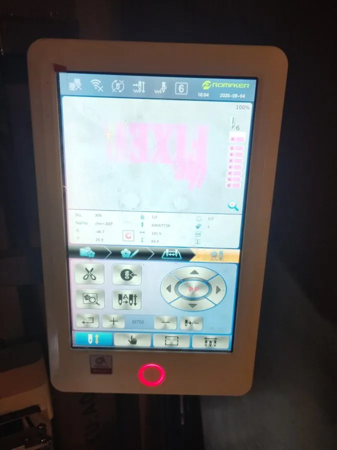 Оборудование рекламного производства Promaker 15-Needle Embroidery Machine Comme — фото лота 2