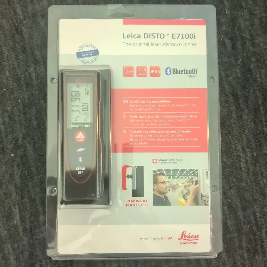Лазерный дальномер Leica DISTO E7100i Bluetooth LASER Distance Meter Measurer Bl
