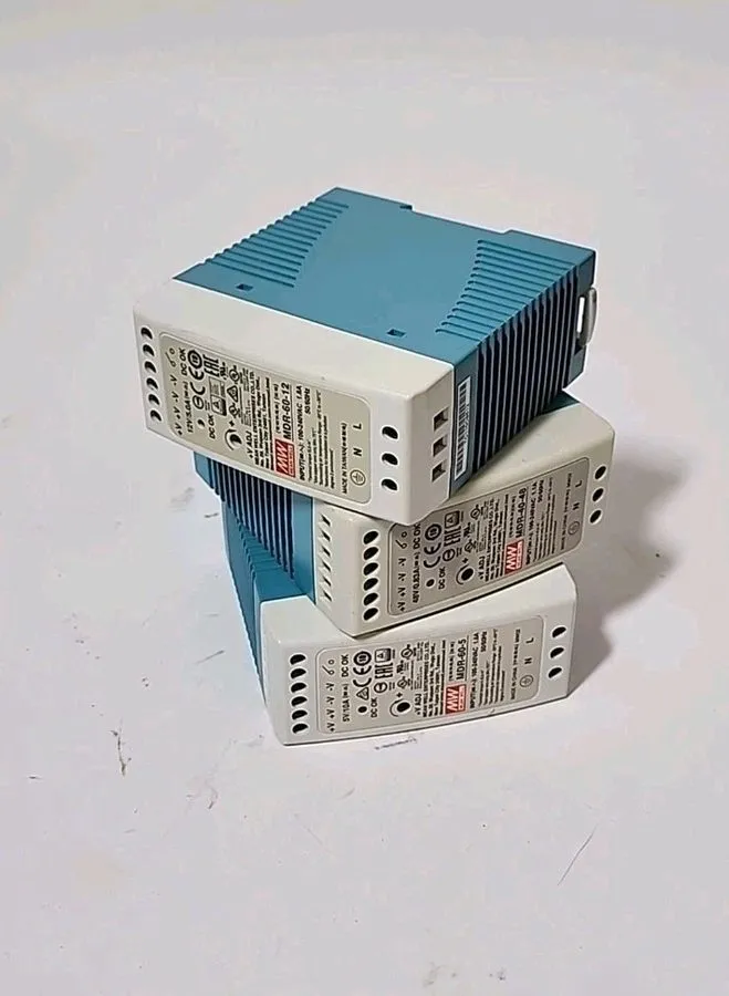 Блок питания Mean Well MDR-60-12 60W 12VDC 5A DIN Rail Switchmode Power Supply