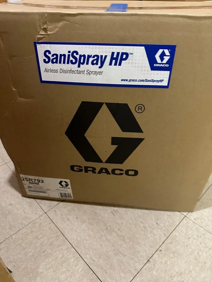 Оборудование Graco Sanispray HP65 25R792 Electric Airless Disinfectant Sprayer
