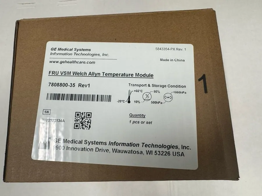 Модуль GE/Datex-Ohmeda FRU VSM Welch Allyn Temperature Module PN: 7808800-35 — фото лота 3