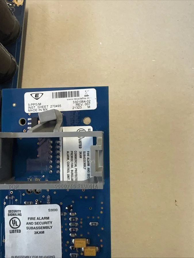 Блок питания Edwards EST 3-PPS/M EST3 Fire Alarm Primary Power Supply & Monitor 