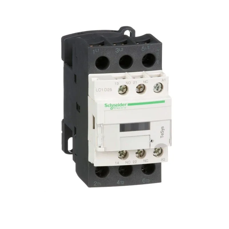 Контактор TeSys Deca LC1D25U7 Contactor 240V coil 25A replace Schneider AC