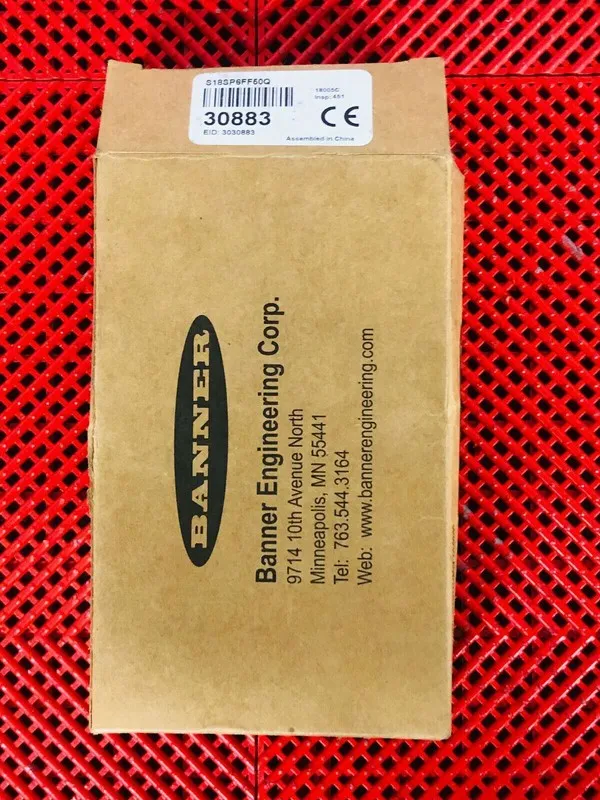 Фотоэлектрический датчик Banner S18P6FF50Q Photoelectric Sensor, 30883