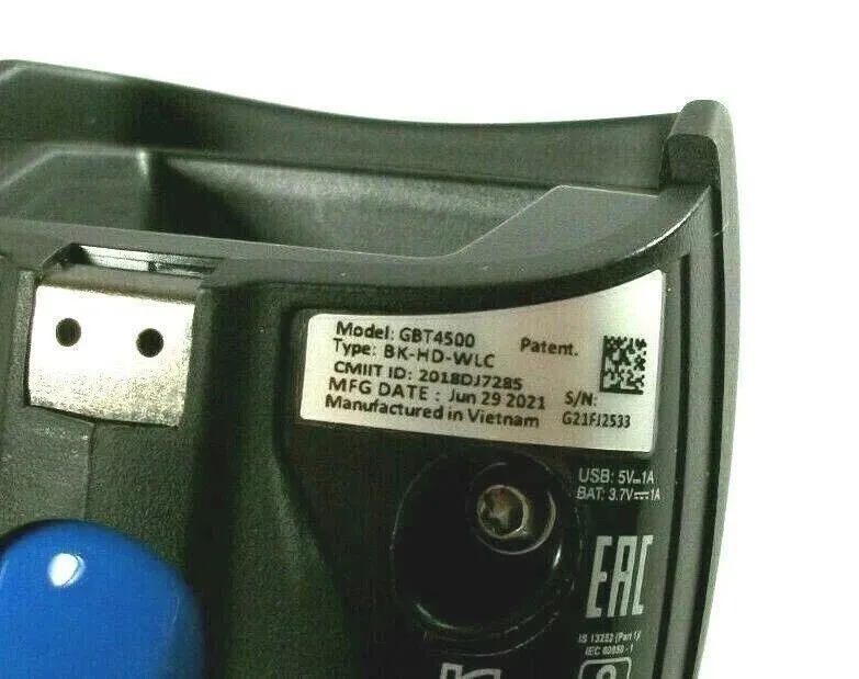Сканер штрих-кода Datalogic Gryphon GBT4500 Barcode Scanner BK-HD-WLC Same As Pi
