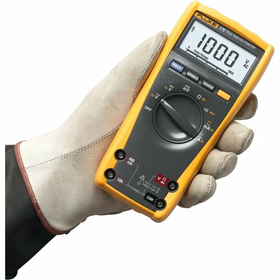 Мультиметр Fluke Networks FLUKE-175ESFP Trms Multimeter Eng Sp Fr Por 0cpnt — фото лота 2