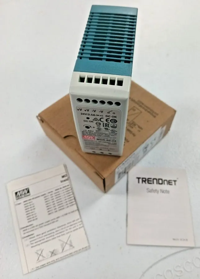 Блок питания TRENDnet TI-M6024 Industrial DIN Rail Power Supply 60W 24V Single O