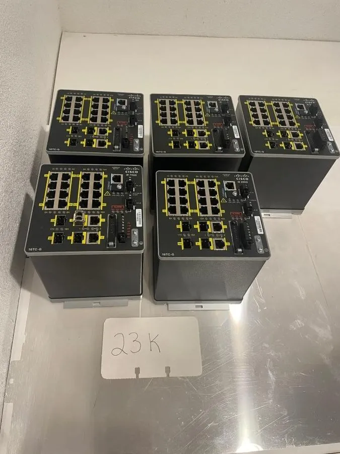 Коммутатор Cisco IE-2000-16TC-G-E Industrial Switch 16-Port Fast Ethernet