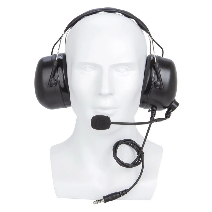 Гарнитура U94 PTT Aviation Headset Pilot Headphone для Motorola XiR P8268 APX 70 — фото лота 1
