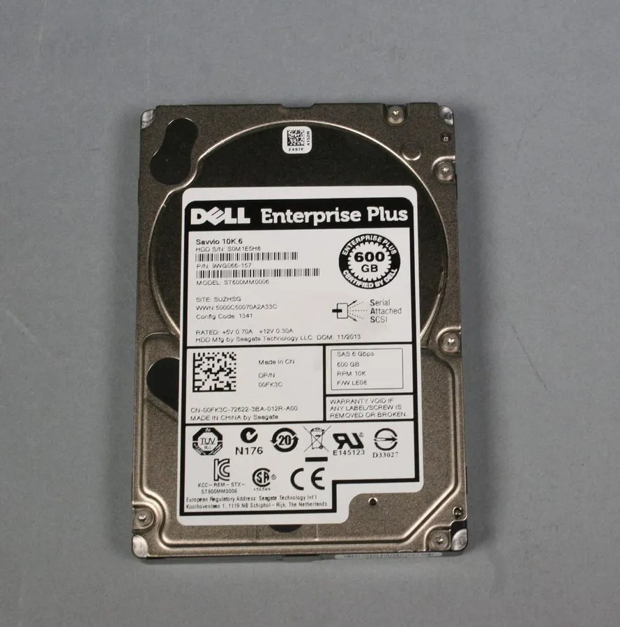 Жёсткий диск Dell WXCG9 600GB 10K SAS 2.5" 6G HDD