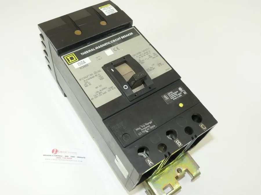 Автоматический выключатель Square D I-line KC34150 150A 3p 480V Circuit Breaker 