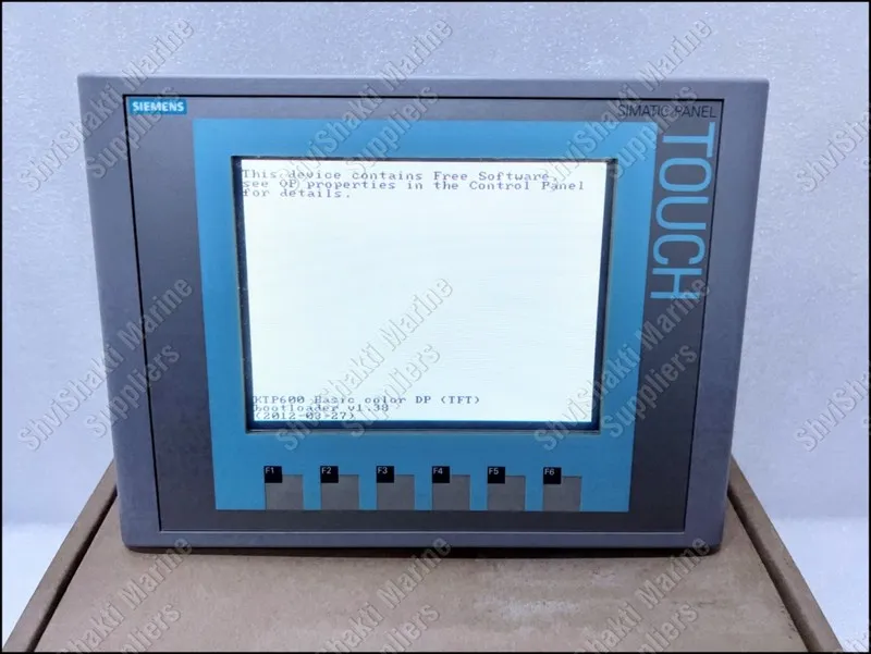 Панель оператора Siemens SIMATIC HMI KTP600 6AV6647-0AC11-3AX0 E:09 Basic Panel