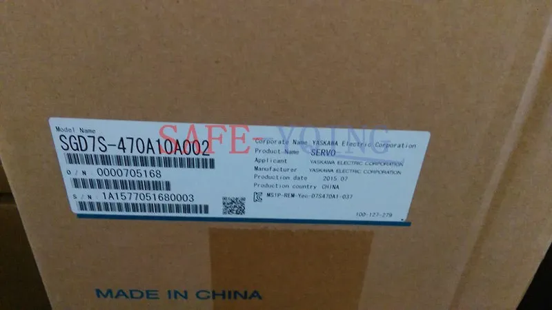 Сервопривод Yaskawa servo drives SGD7S-470A10A002