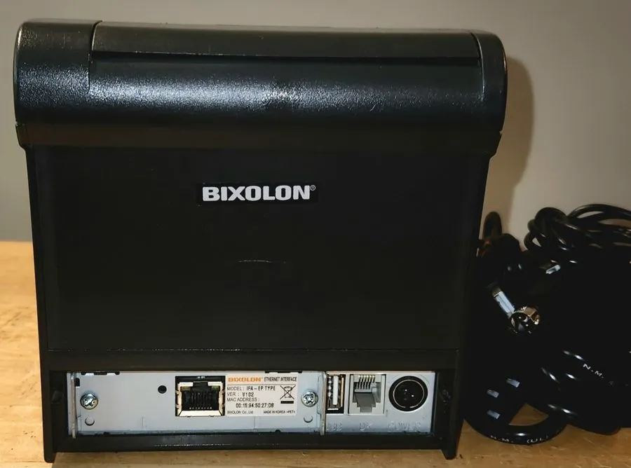 Принтер чеков BIXOLON SRP-350plus PR10135 Thermal Receipt Printer USB Windows 3.