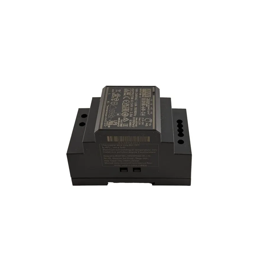 Блок питания Mean Well HDR-60-24 Ultra Slim DIN Rail Power Supply 100~240VAC to