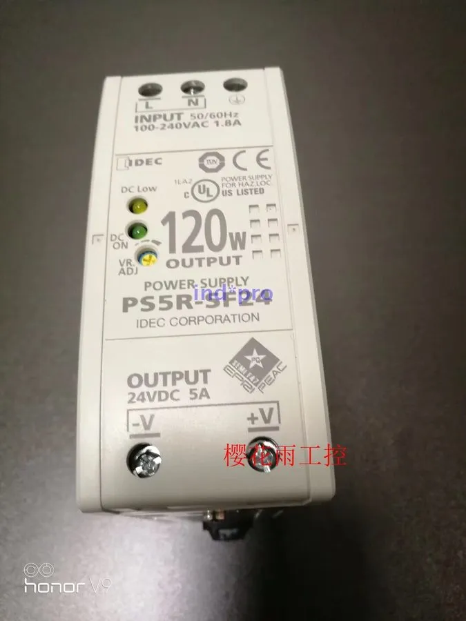 Блок питания IDEC PS5R-SF24 24VDC 5A 120W DIN Rail Industrial Power Supply