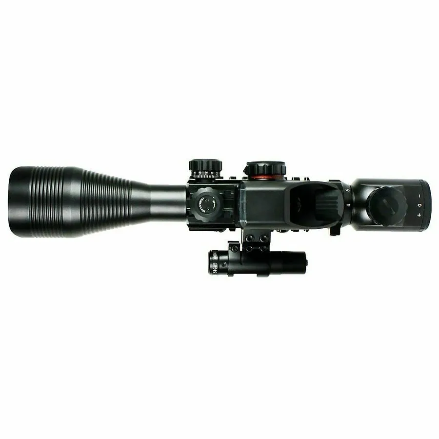 Оптико-электронная система 4-12X50 EG Optical Rifle Scope Red Green Dual illumin — фото лота 2