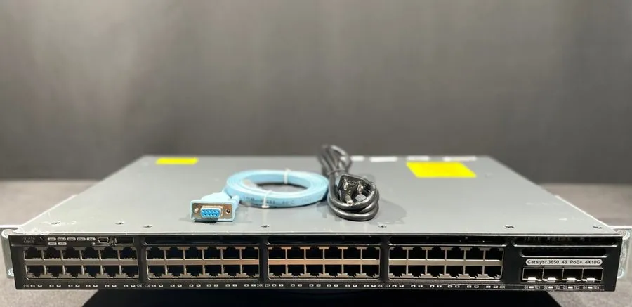 Коммутатор Cisco WS-C3650-48FQM-E Switch