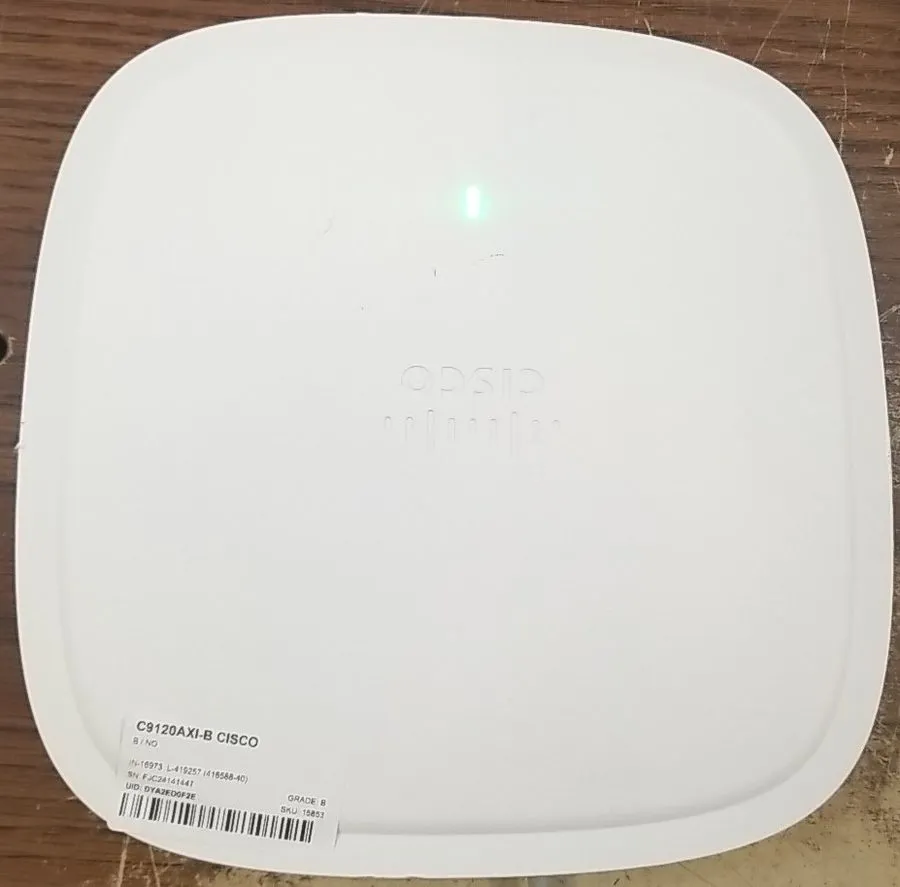 Точка доступа Wi-Fi Cisco C9120AXI-B Catalyst 9120AX Wi-Fi 6 802.11ax Access Poi