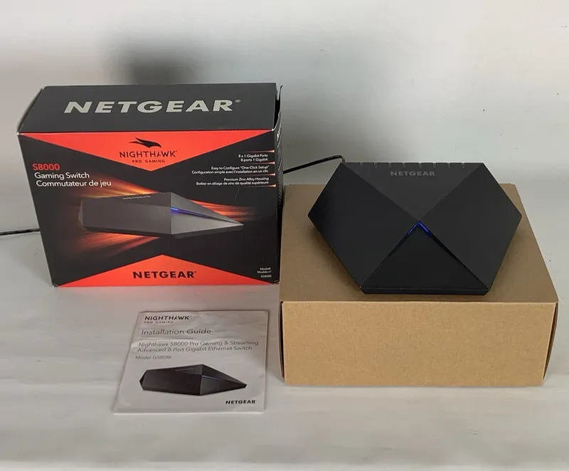 Коммутатор Netgear Nighthawk S8000 8-Port Gigabit Switch Gaming Streaming GS808E