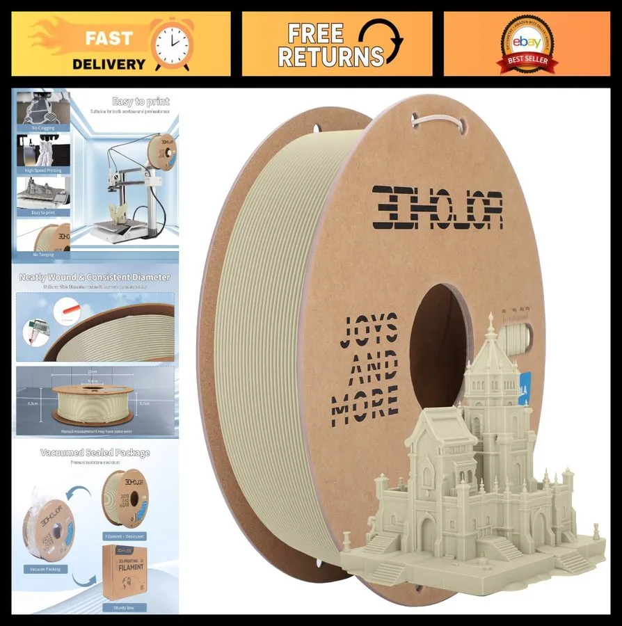 3D-принтер 3D Printing Filament High-Speed PLA Filament 1.75mm 300mm/s 1kg Cardb