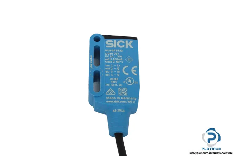 Фотоэлектрический датчик SICK WL9-3P3432 Photoelectric Sensor 1049067