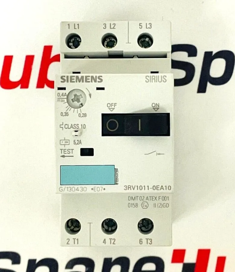 Автоматический выключатель SIEMENS SIRIUS 3RV1011-0EA10 MOTOR PROTECTION CIRCUIT