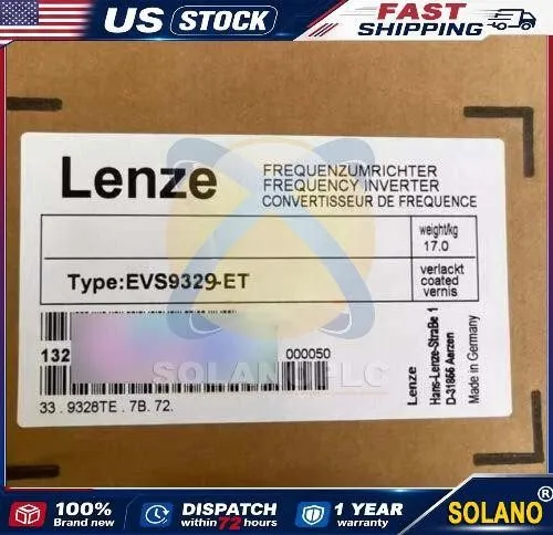 Сервопривод EVS9329-ET LENZE SERVO DRIVE INVERTER