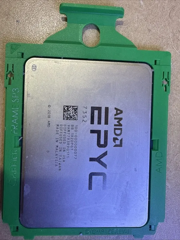 Процессор AMD EPYC 7352 100-000000077 2.30GHz 24C 128M 155W Processor ( UNLOCKED
