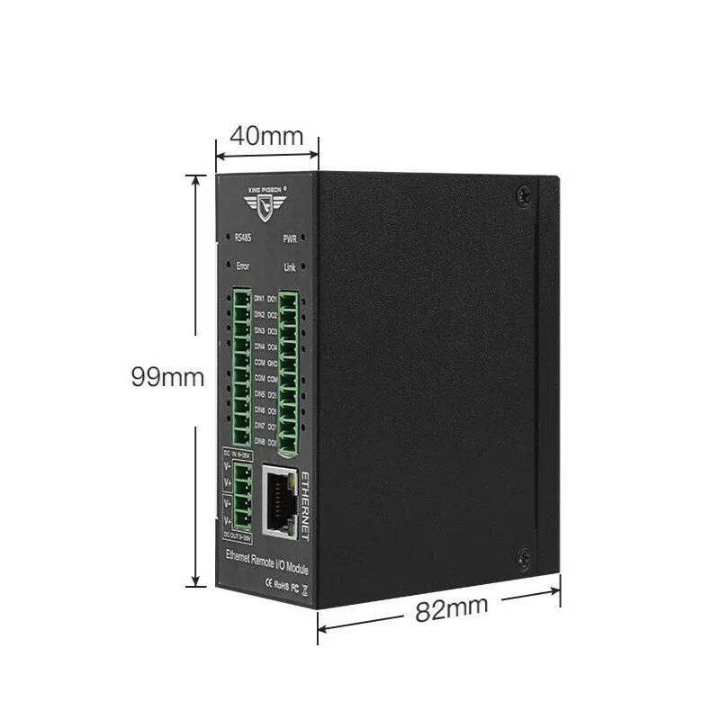 Модуль M100T Ethernet Remote IO Module Data Acquisition Module 2DI+2AI+2DO+1RS48