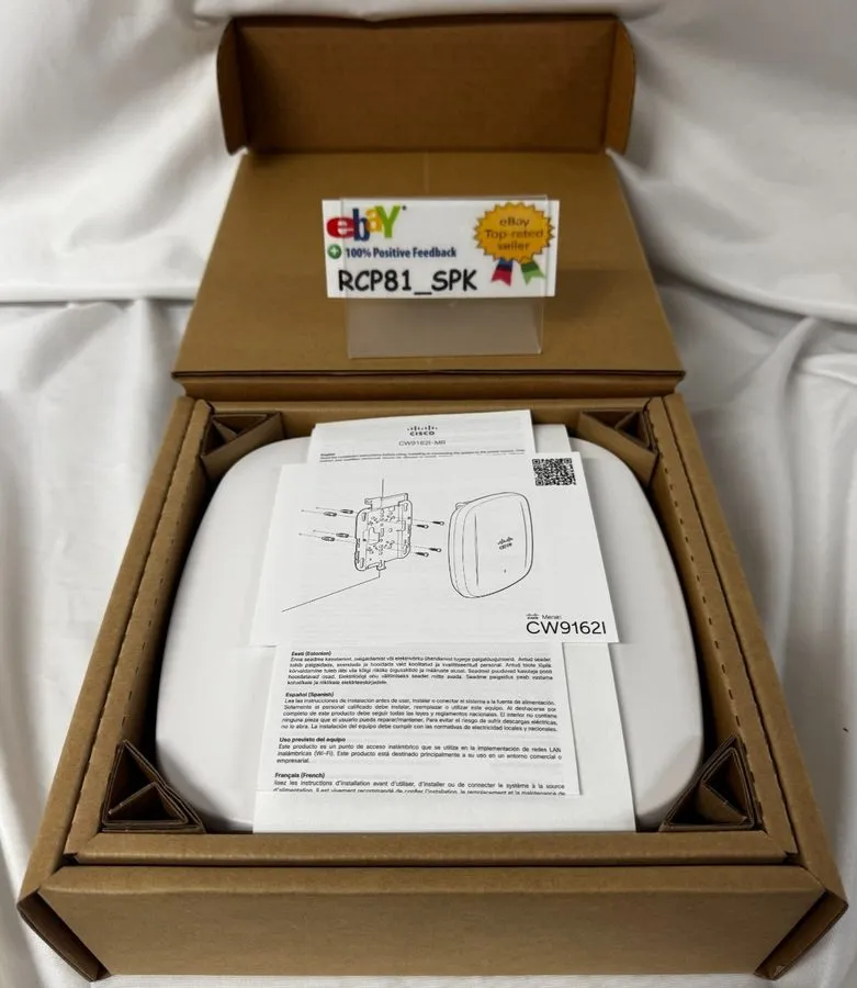 Точка доступа Wi-Fi Cisco Meraki Catalyst CW9162I-MR Wireless Access Point Wi-Fi