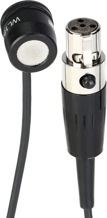 Микрофон Shure WL183m Omnidirectional Lavalier Microphone with TA4F Connector Bl