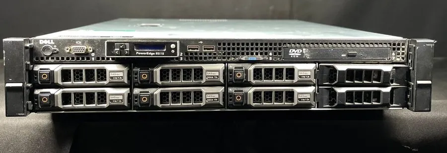 Сервер Dell PowerEdge R515 2x Opteron 4174 6-C 2.3GHz 32GB 5.7TB 2U Rack Mount S
