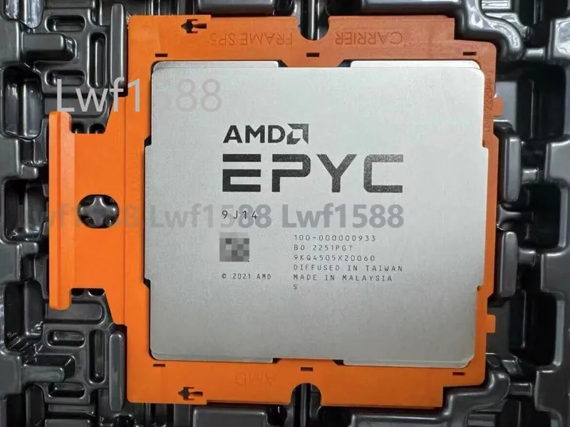 Сервер AMD EPYC 9J14 GENOA 2.4GHZ Processor CPU SERVER ZEN4 192 Threads SP5 96 C
