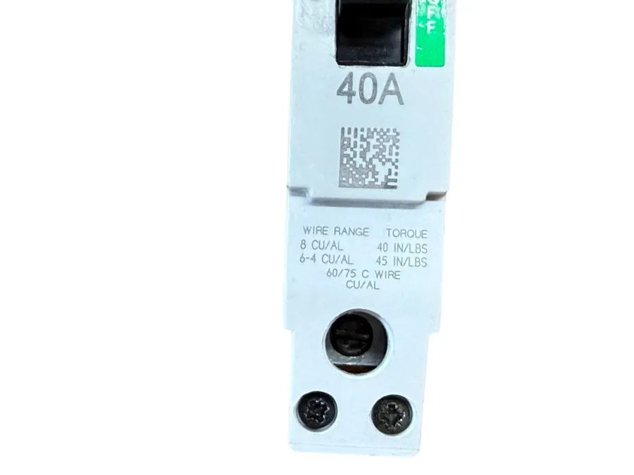 Автоматический выключатель PANEL TAKE OUT GE TEYL1040B CIRCUIT BREAKER 1P 40A 27 — фото лота 2