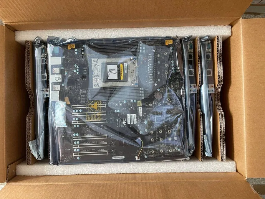 Рабочая станция Supermicro M12SWA-TF AMD WRX80 Workstation Motherboard SP3 Threa — фото лота 2