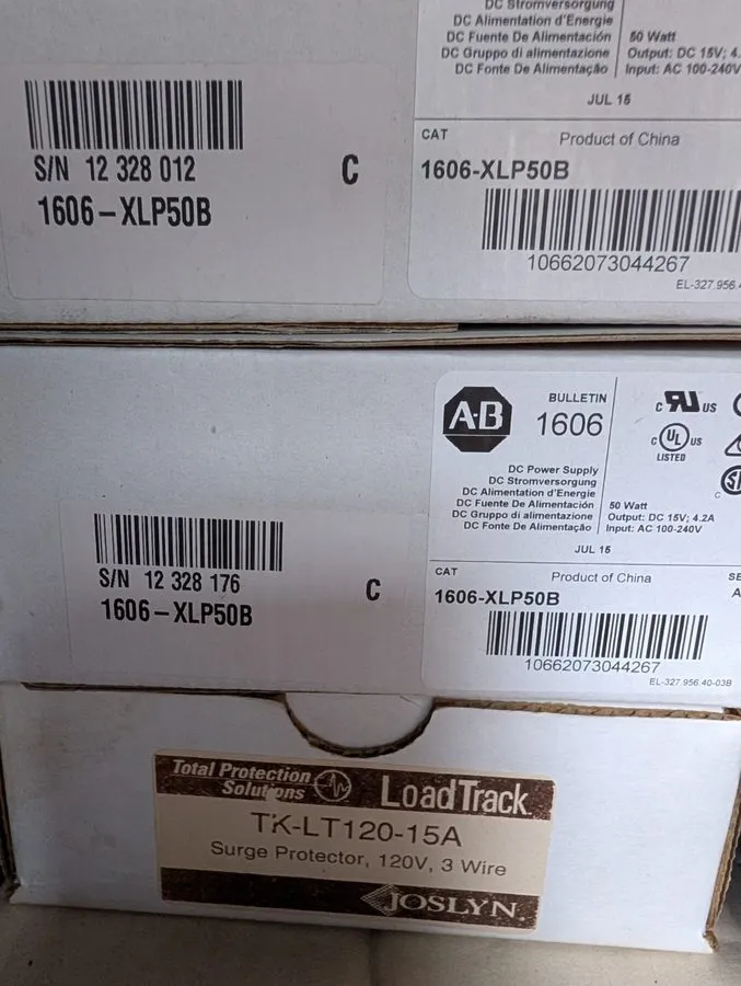 Блок питания Allen-Bradley 1606-XLP50B Bulletin 1606 DIN Rail Power Supply 50W 1
