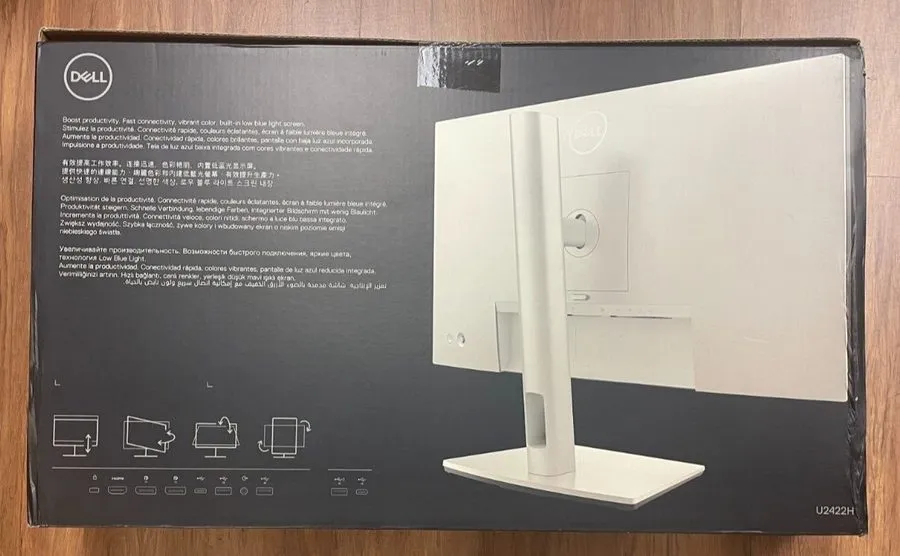 Монитор Dell UltraSharp U2422H 24" Full HD LED Monitor