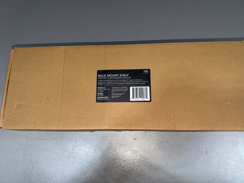 Стойка/шкаф ac infinity AC-RTA1 6" ventilated rack shelf — фото лота 2