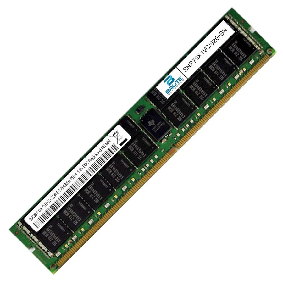Модуль памяти SNP75X1VC/32G Dell Compatible 32GB PC4-25600 DDR4-3200Mhz 2Rx4 1.2