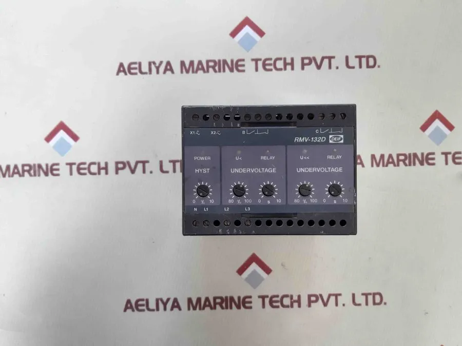 Реле защиты Deif RMV-132D Voltage Protection Relay 220Vac