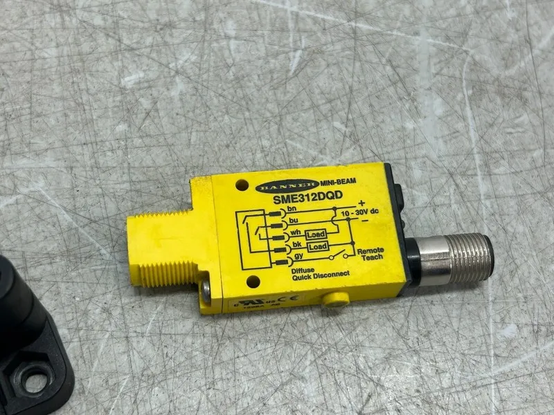 Фотоэлектрический датчик Banner SME312DQD Photoelectric Sensor Infrared 380mm 30